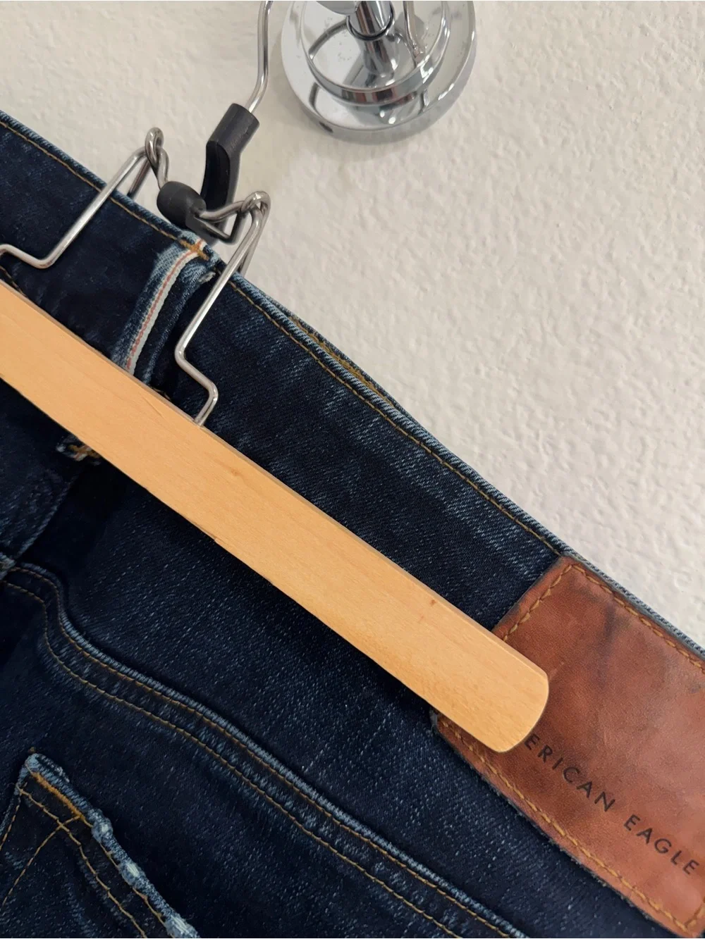 American Eagle Outfitters Dark Blue Slim Stretch Jeans